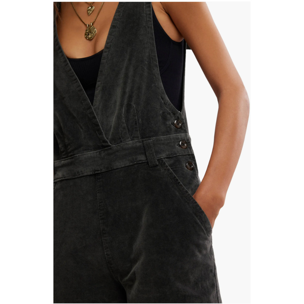 FREE PEOPLE New Mara Cord Overalls Jumpsuit // 10 - Picture 3 of 16